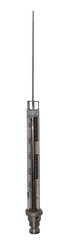 Picture of Smart Syringe; 2.5 ml; 23G; 65 mm needle length; fixed needle; side hole dome needle tip; PTFE plunger