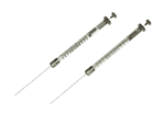 Bild von Syringe; 5 µl; removable needle; 70 mm needle length; side hole dome needle tip