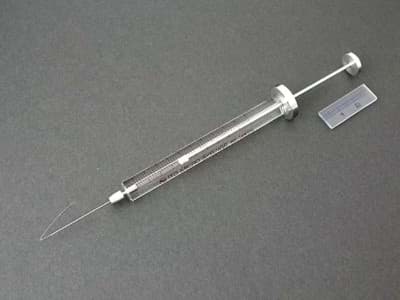 Bild von Syringe; 250 µl; gas tight; removable needle; 30 mm needle length