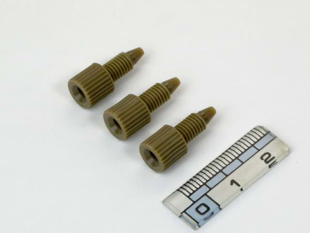 Bild von MALE NUT 1.6MN PEEK 3PCS