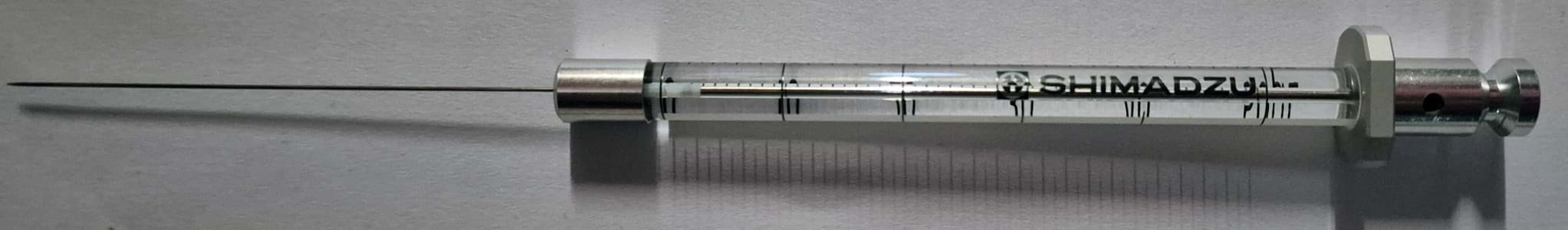 Bild von Syringe; 50 µl; gas tight; fixed needle; 26G; 57 mm needle length;cone tip