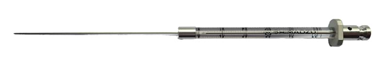 Bild von Syringe; 50 µl; gas tight; fixed needle; 23G; 85 mm needle length;cone tip